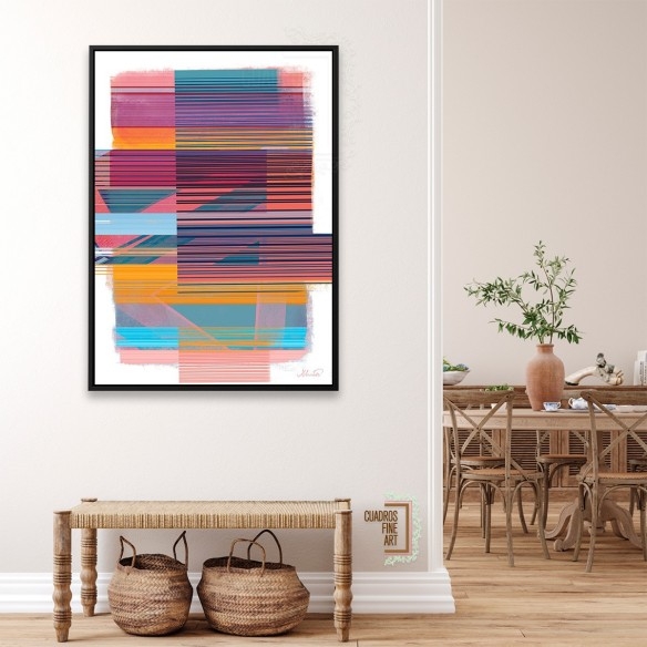 Enlace Temporal | Cuadro Abstracto | Cuadros Fine Art