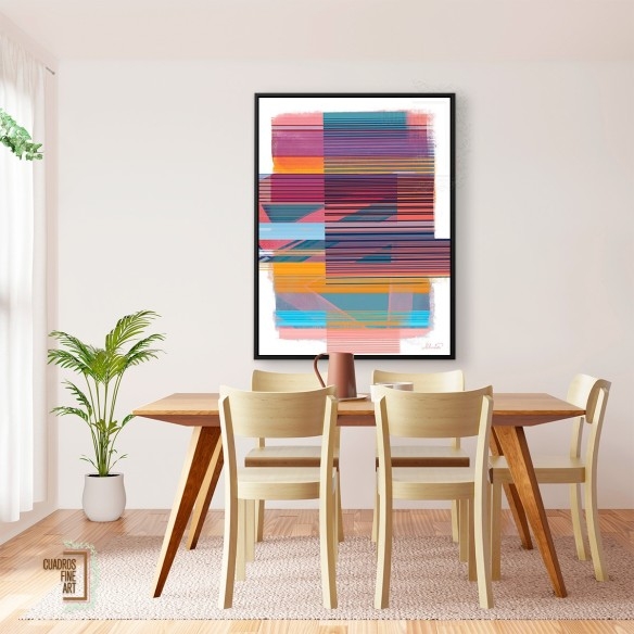 Enlace Temporal | Cuadro Abstracto | Cuadros Fine Art
