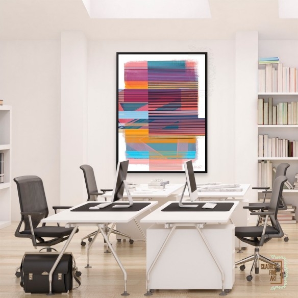 Enlace Temporal | Cuadro Abstracto | Cuadros Fine Art