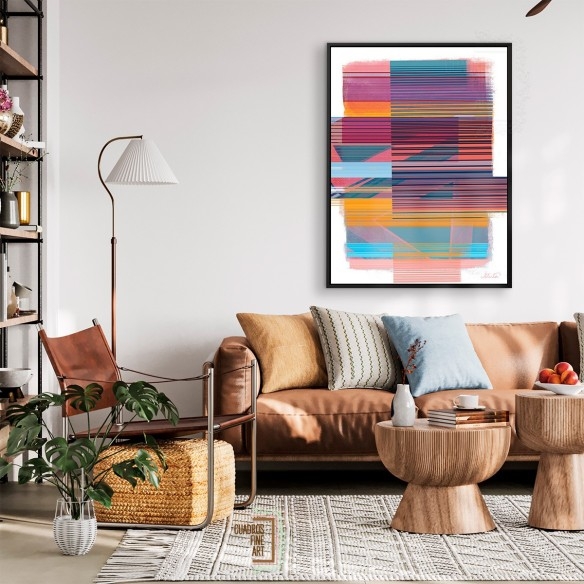 Enlace Temporal | Cuadro Abstracto | Cuadros Fine Art