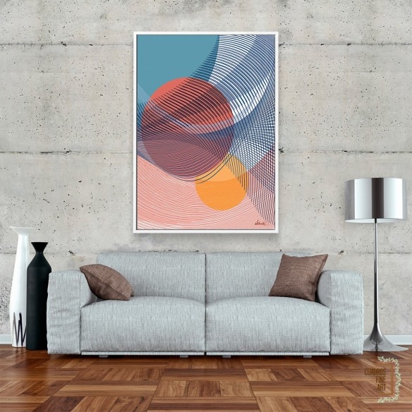 Amanecer efímero | Cuadro Abstracto | Cuadros Fine Art