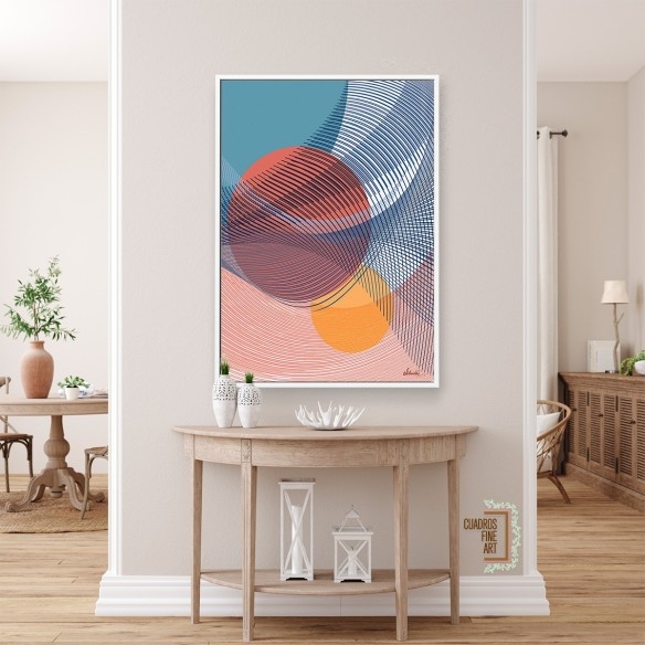 Amanecer efímero | Cuadro Abstracto | Cuadros Fine Art