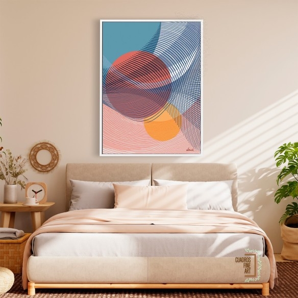 Amanecer efímero | Cuadro Abstracto | Cuadros Fine Art