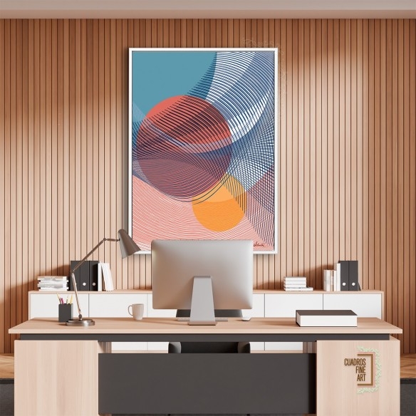 Amanecer efímero | Cuadro Abstracto | Cuadros Fine Art