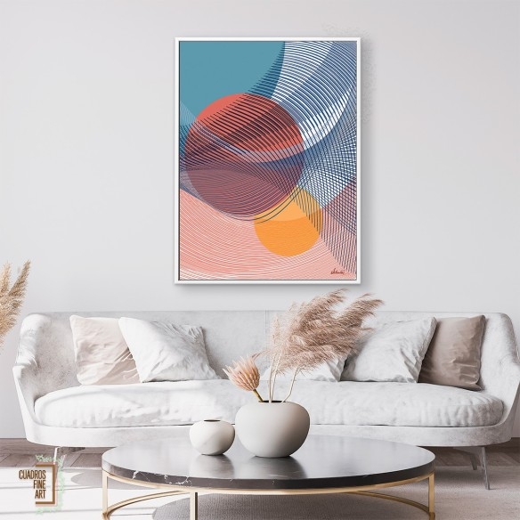 Amanecer efímero | Cuadro Abstracto | Cuadros Fine Art