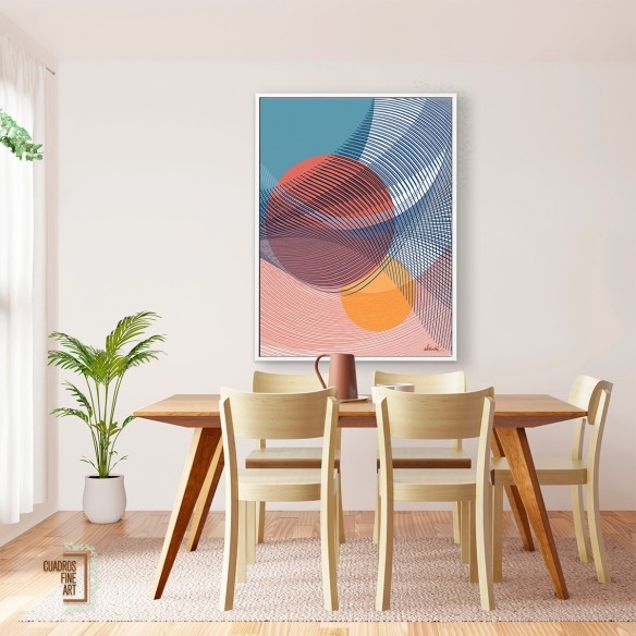 Amanecer efímero | Cuadro Abstracto | Cuadros Fine Art