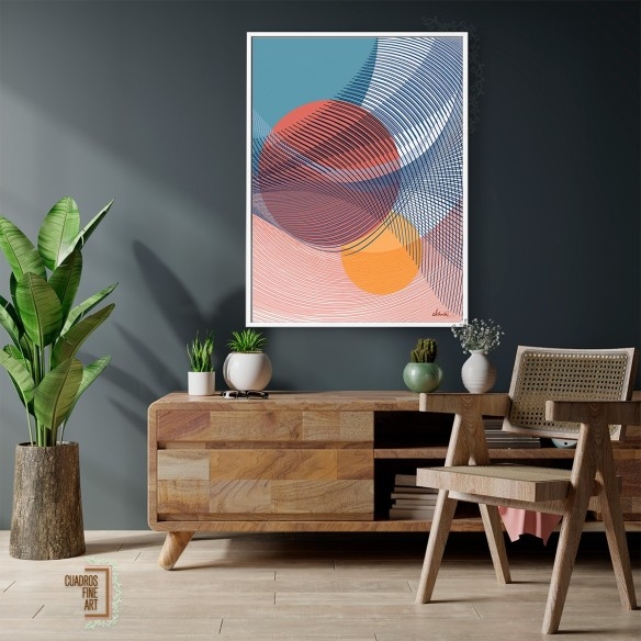 Amanecer efímero | Cuadro Abstracto | Cuadros Fine Art