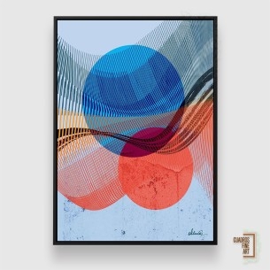 Ocaso efímero | Cuadro Abstracto | Cuadros Fine Art