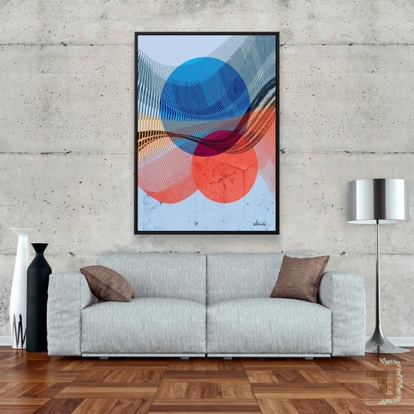 Ocaso efímero | Cuadro Abstracto | Cuadros Fine Art