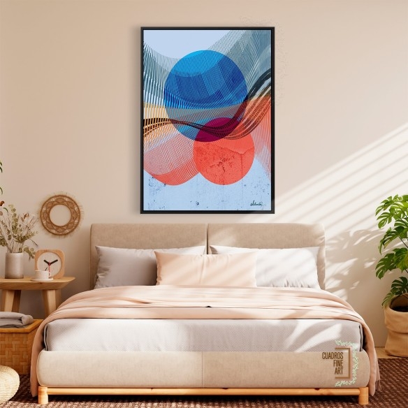 Ocaso efímero | Cuadro Abstracto | Cuadros Fine Art