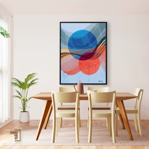 Ocaso efímero | Cuadro Abstracto | Cuadros Fine Art