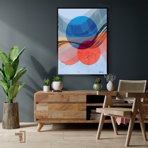 Ocaso efímero | Cuadro Abstracto | Cuadros Fine Art