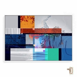 Lago lago | Cuadro Abstracto | Cuadros Fine Art