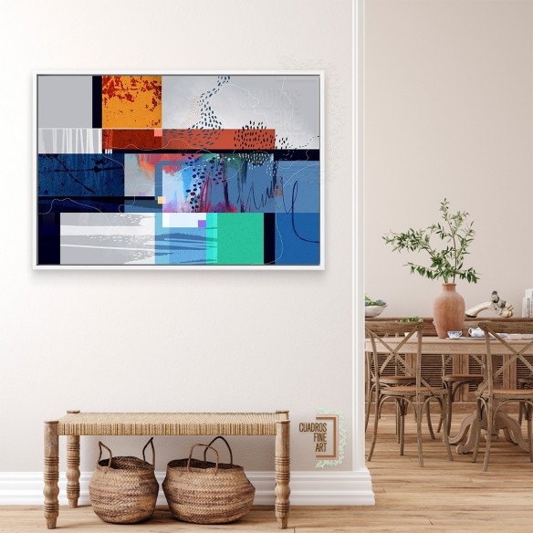 Lago lago | Cuadro Abstracto | Cuadros Fine Art