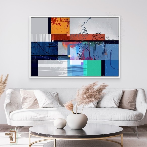 Lago lago | Cuadro Abstracto | Cuadros Fine Art
