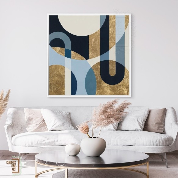 Formas terrenales | Cuadro Abstracto | Cuadros Fine Art