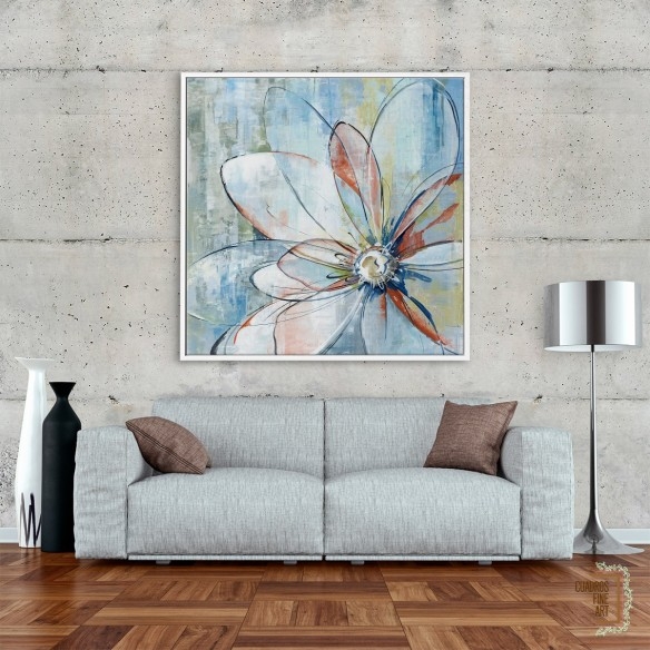 Flor de la tarde | Cuadro Floral | Cuadros Fine Art