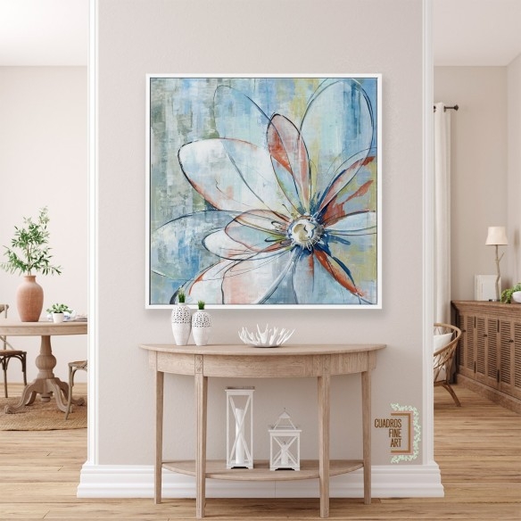 Flor de la tarde | Cuadro Floral | Cuadros Fine Art