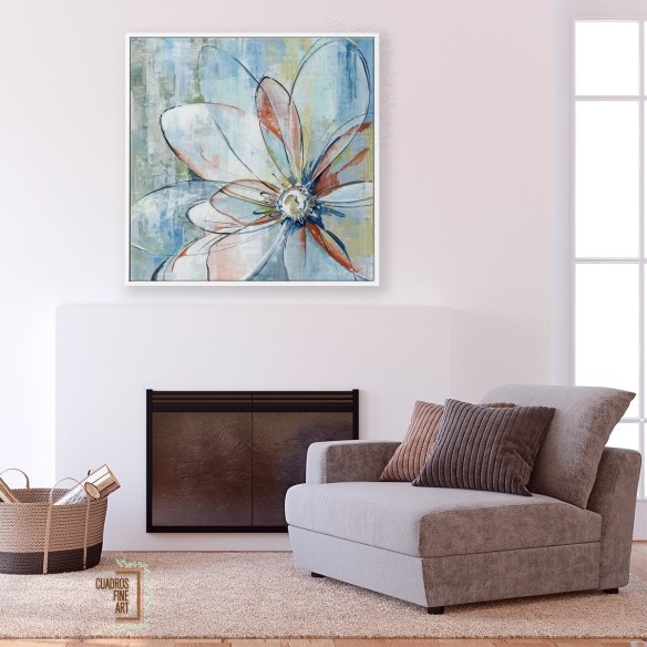 Flor de la tarde | Cuadro Floral | Cuadros Fine Art