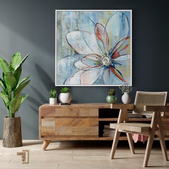 Flor de la tarde | Cuadro Floral | Cuadros Fine Art