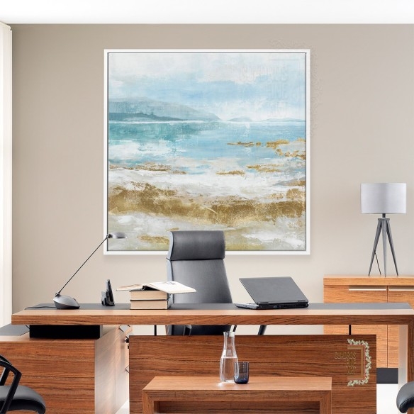 Olas de choque | Cuadro Paisaje Costero | Cuadros Fine Art
