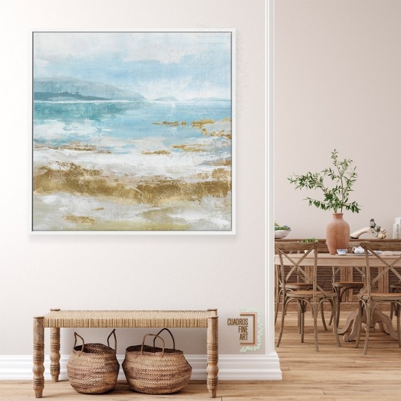 Olas de choque | Cuadro Paisaje Costero | Cuadros Fine Art