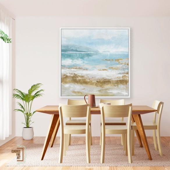 Olas de choque | Cuadro Paisaje Costero | Cuadros Fine Art
