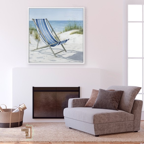 Día de Playa No. 1 | Cuadro de Playa | Cuadros Fine Art