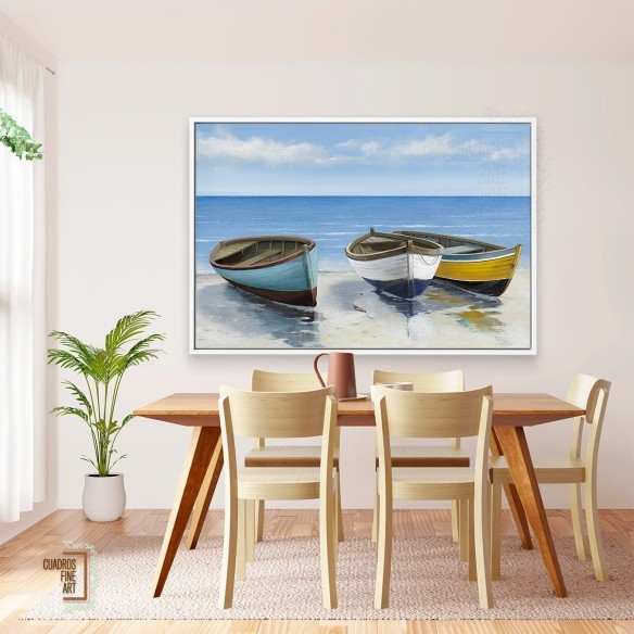 Tres barcos | Arte Fine Art | Cuadros Fine Art