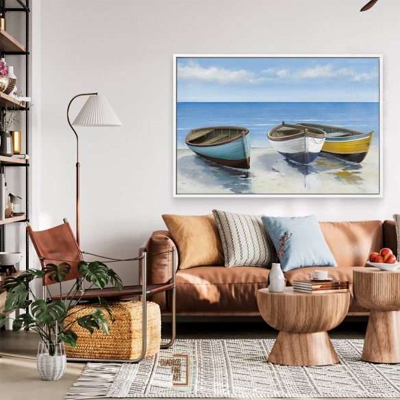 Tres barcos | Arte Fine Art | Cuadros Fine Art