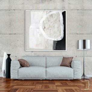 Piedra blanca | Cuadro Abstracto | Cuadros Fine Art