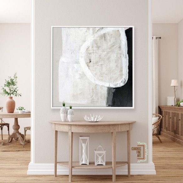 Piedra blanca | Cuadro Abstracto | Cuadros Fine Art