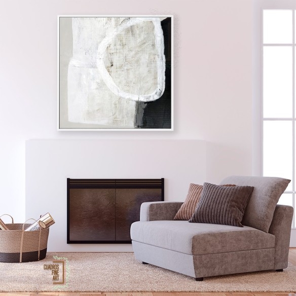 Piedra blanca | Cuadro Abstracto | Cuadros Fine Art