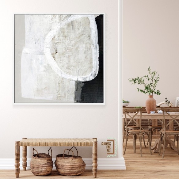 Piedra blanca | Cuadro Abstracto | Cuadros Fine Art