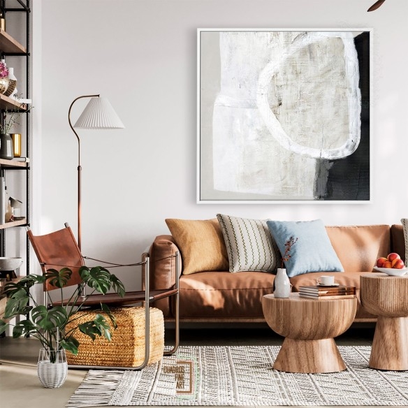 Piedra blanca | Cuadro Abstracto | Cuadros Fine Art