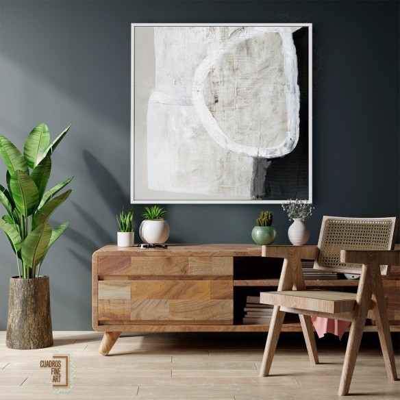 Piedra blanca | Cuadro Abstracto | Cuadros Fine Art
