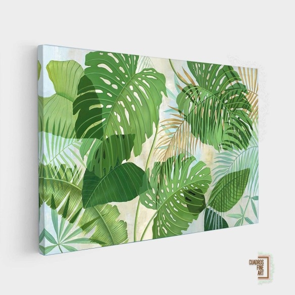 Trópicos verdes | Cuadro Tropical | Cuadros Fine Art