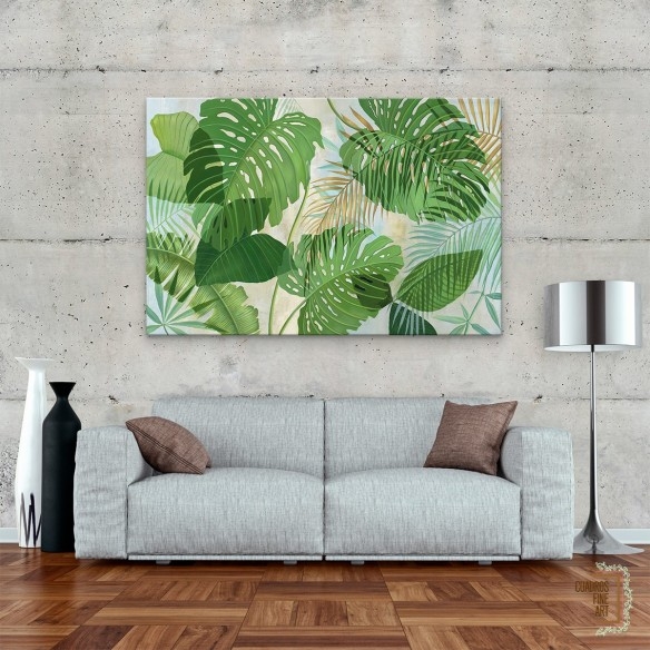 Trópicos verdes | Cuadro Tropical | Cuadros Fine Art