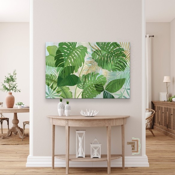 Trópicos verdes | Cuadro Tropical | Cuadros Fine Art