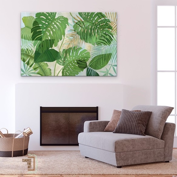 Trópicos verdes | Cuadro Tropical | Cuadros Fine Art