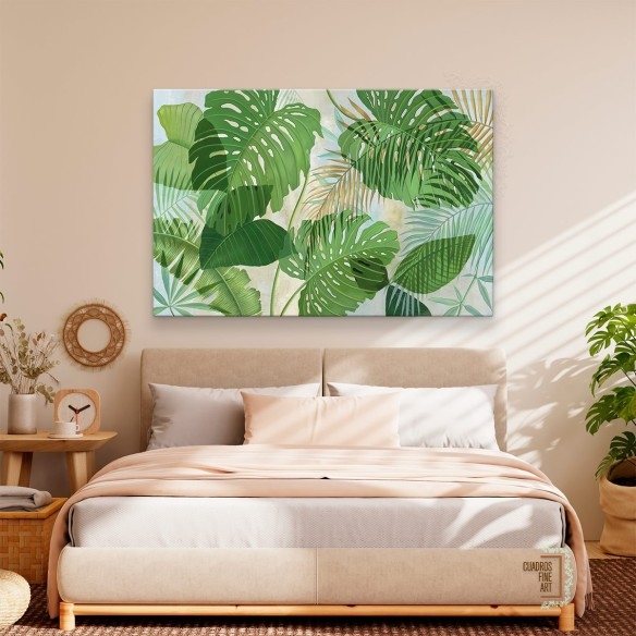 Trópicos verdes | Cuadro Tropical | Cuadros Fine Art