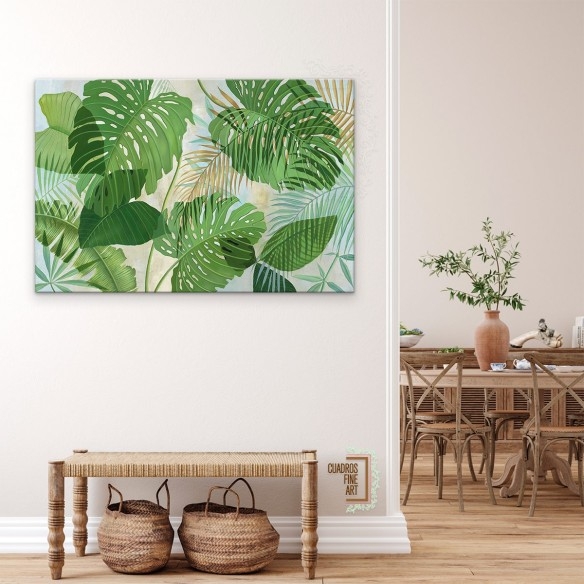 Trópicos verdes | Cuadro Tropical | Cuadros Fine Art