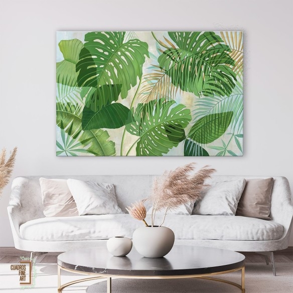 Trópicos verdes | Cuadro Tropical | Cuadros Fine Art