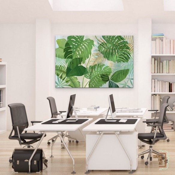 Trópicos verdes | Cuadro Tropical | Cuadros Fine Art