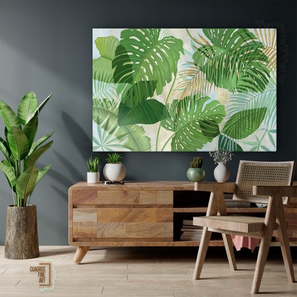 Trópicos verdes | Cuadro Tropical | Cuadros Fine Art