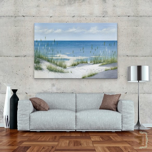 Hierba de playa | Cuadro Costero | Cuadros Fine Art