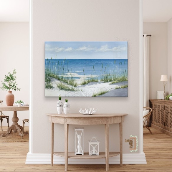 Hierba de playa | Cuadro Costero | Cuadros Fine Art