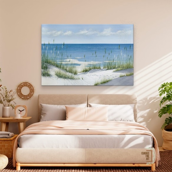 Hierba de playa | Cuadro Costero | Cuadros Fine Art