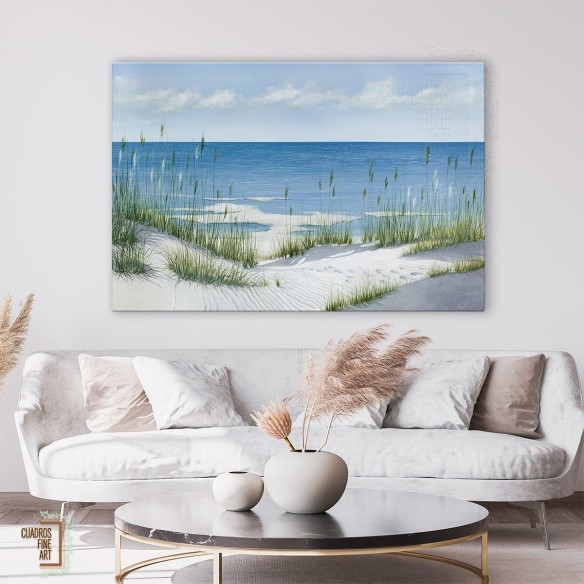 Hierba de playa | Cuadro Costero | Cuadros Fine Art