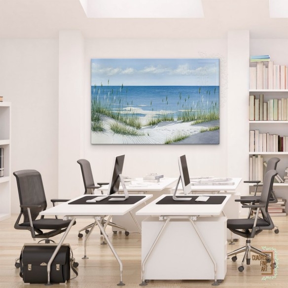 Hierba de playa | Cuadro Costero | Cuadros Fine Art